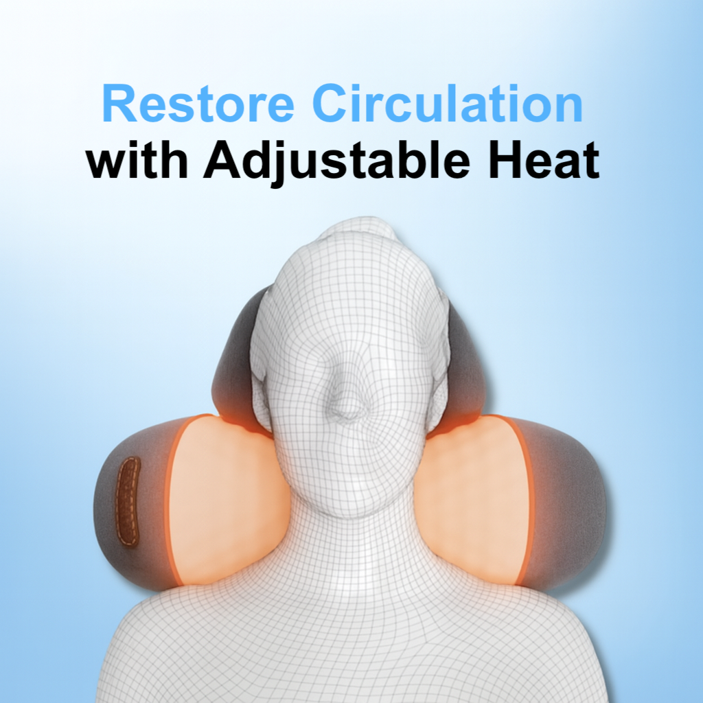 3 In 1 Neck Massager Pillow