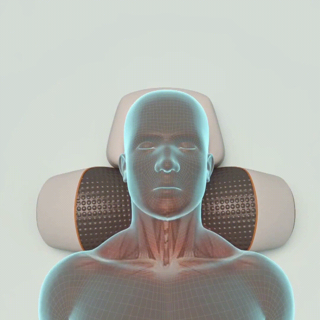 3 In 1 Neck Massager Pillow